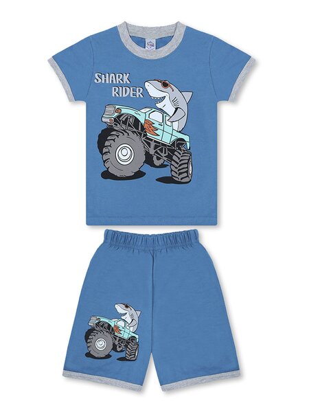 Костюм Мальчикам Bonito Серо-синий Акула (фото 1)