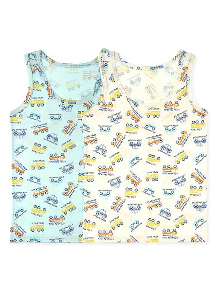 Майка Мальчикам Doni Микс Машинки (фото 1)