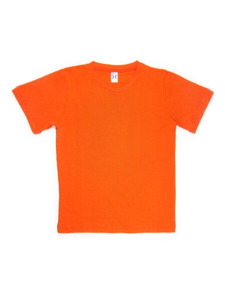 Футболка Мальчикам K&r baby Оранжевый Без рисунка (фото 1)