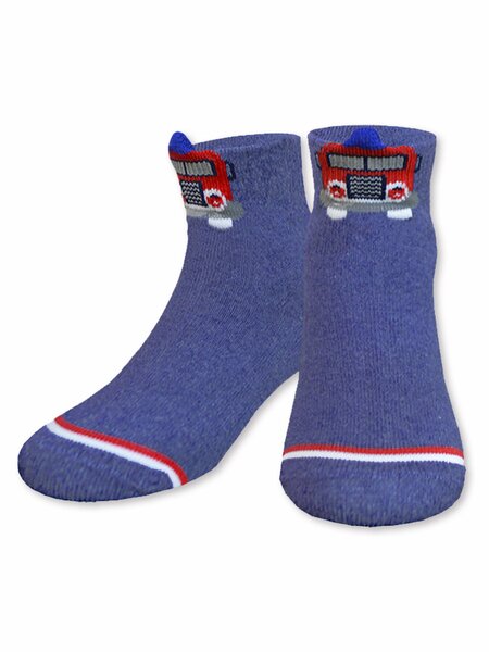Носки Мальчикам Борисоглебский трикотаж Синий тёмный Машинки (фото 1)
