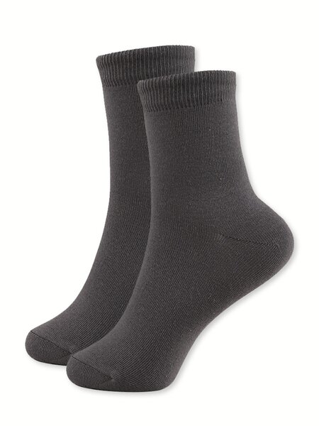 Носки Мальчикам Борисоглебский трикотаж Графит Без рисунка (фото 1)
