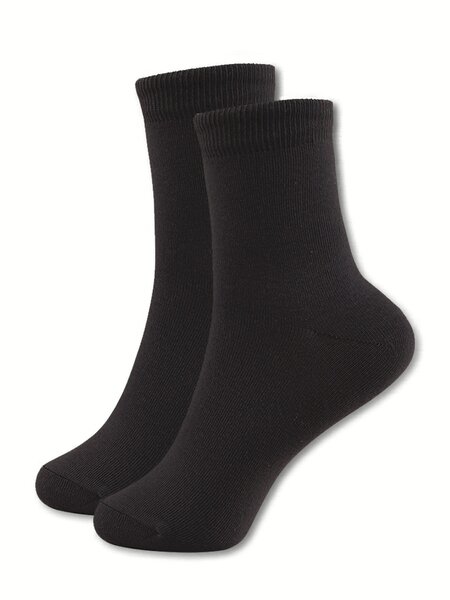 Носки Мальчикам Борисоглебский трикотаж Чёрный Без рисунка (фото 1)