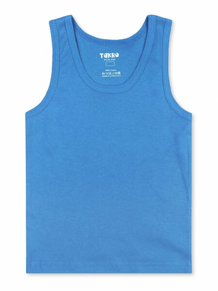 Майка Мальчикам Takro Синий Без рисунка (фото 1)
