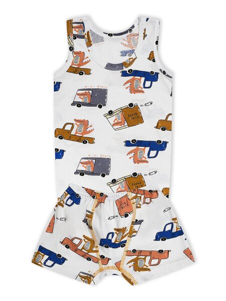 Комплект Мальчикам Россия Белый Техника (фото 1)