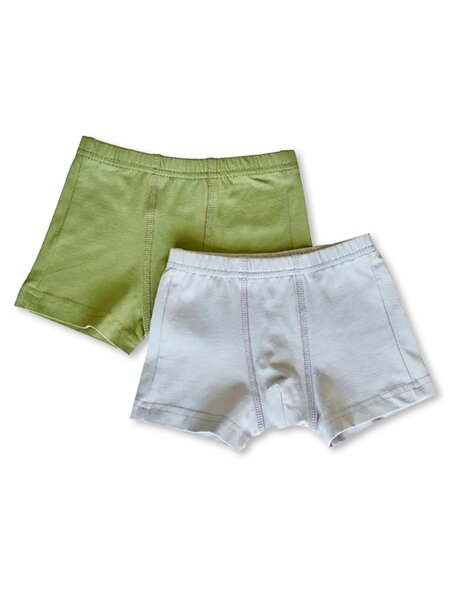 Набор трусов Мальчикам Россия Хаки; Серый Без рисунка (фото 1)