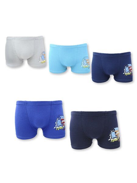 Трусы-боксёры Мальчикам Pinolo Микс Машина (фото 1)