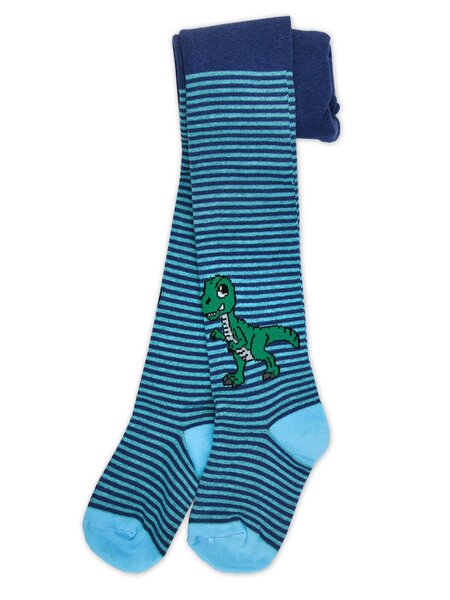 Колготки Мальчикам Борисоглебский трикотаж Серо-синий; Голубой Динозавр (фото 1)