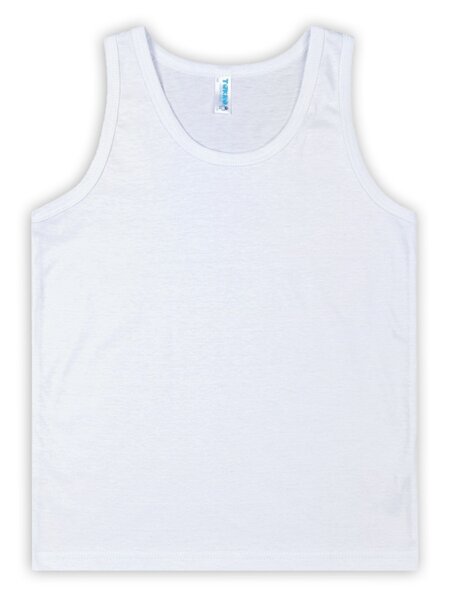 Майка Мальчикам Takro Белый Без рисунка (фото 1)