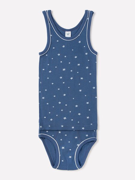 Комплект Мальчикам Crockid Синий тёмный Звёзды (фото 1)