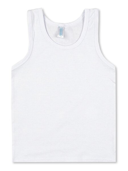 Майка Мальчикам Takro Белый Без рисунка (фото 1)