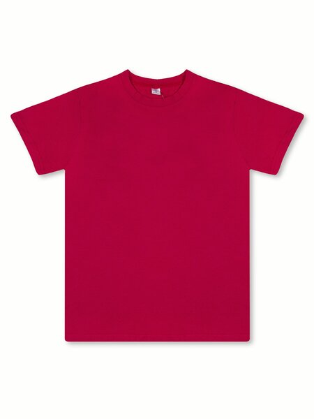 Футболка Мальчикам Bonito Бордовый Без рисунка (фото 1)