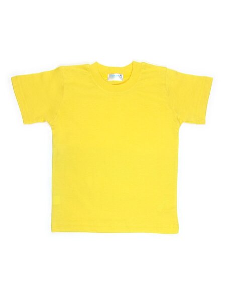 Футболка Мальчикам Takro Жёлтый Без рисунка (фото 1)