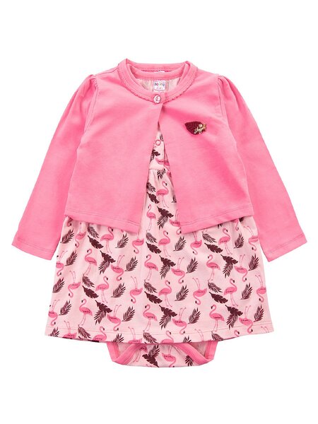 Комплект Новорождённым Bonito Розовый Фламинго (фото 1)