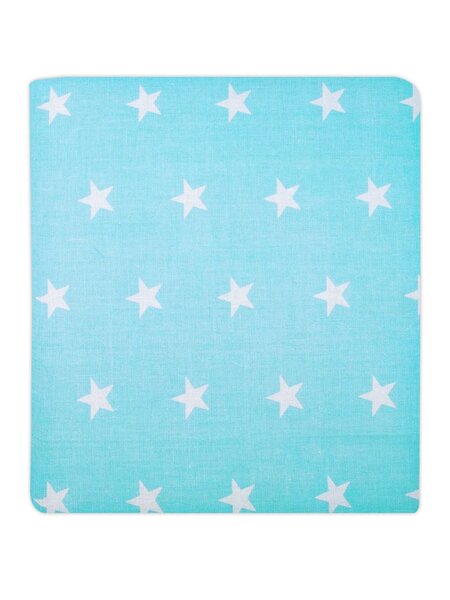 Простынка на резинке Новорождённым Россия Голубой Звёзды (фото 1)