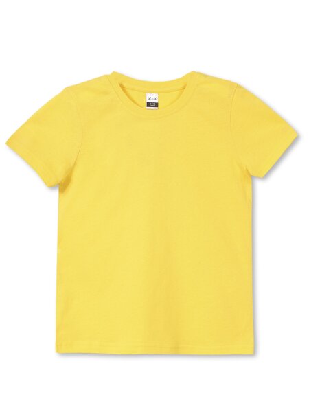 Футболка Мальчикам Le&lo Жёлтый Без рисунка (фото 1)