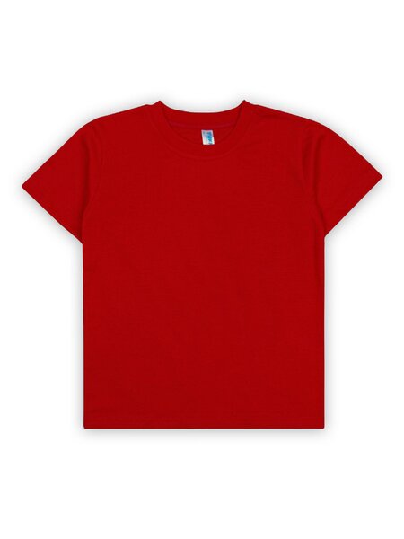 Футболка Мальчикам Takro Красный тёмный Без рисунка (фото 1)