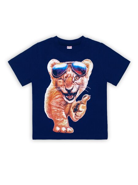 Футболка Мальчикам Bonito Чернильный Тигр (фото 1)