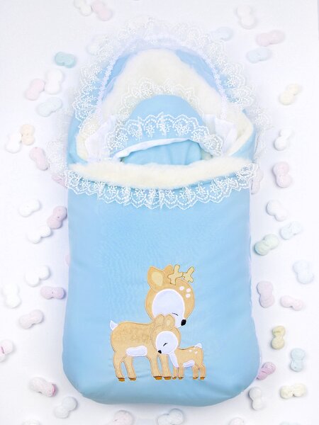 Комплект на выписку Новорождённым Россия Голубой Олени (фото 1)