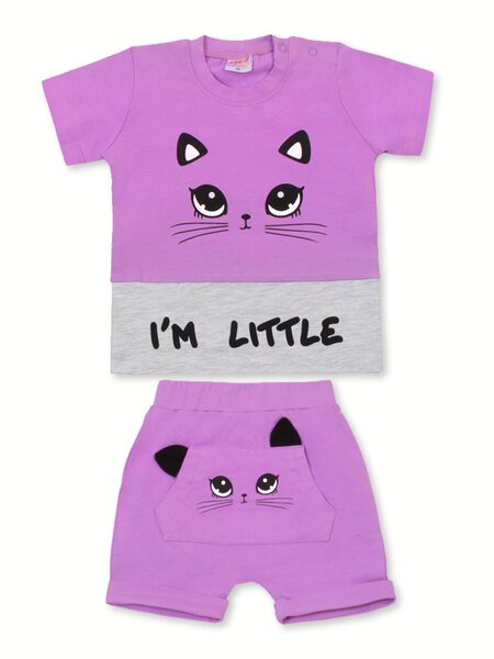 Комплект Новорождённым Bonito Сиреневый Мордочка (фото 1)