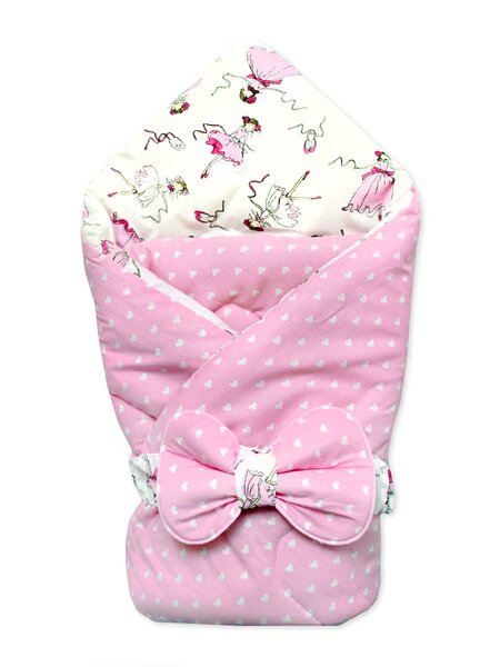 Комплект на выписку лето Новорождённым Россия Белый; Розовый Балерина (фото 1)