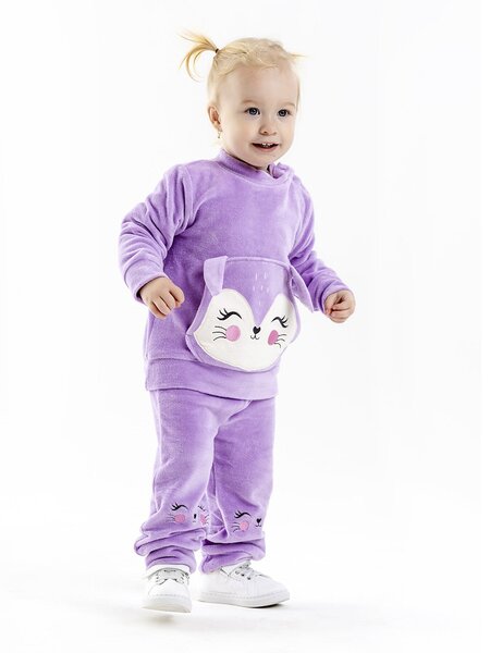 Комплект Новорождённым Лунёва Сиреневый Мордочка (фото 1)