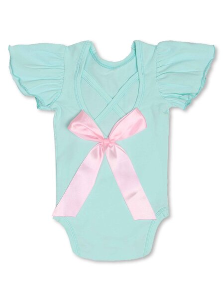 Боди Новорождённым Bonito Мятный Бантик (фото 1)