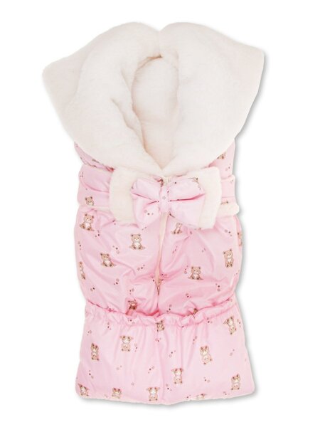 Конверт-трансформер Новорождённым Россия Розовый Мишки (фото 1)