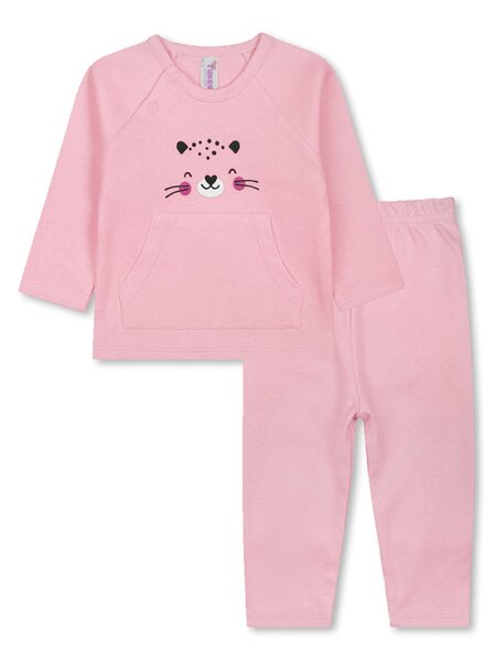 Комплект Новорождённым Takro Розовый светлый Леопард (фото 1)