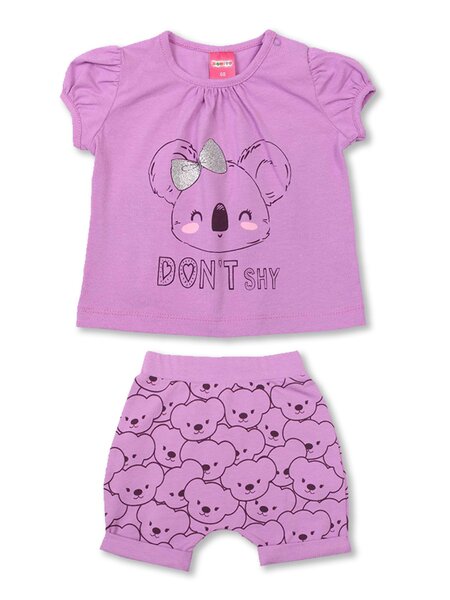 Комплект Новорождённым Bonito Фиолетовый Коала (фото 1)