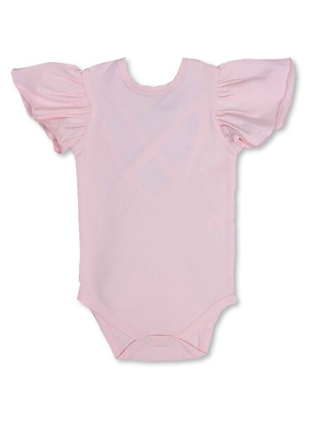 Боди Новорождённым Bonito Розовый светлый Бантик (фото 2)