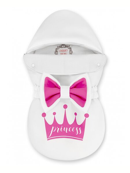 Конверт на выписку лето Новорождённым Россия Белый Корона (фото 1)