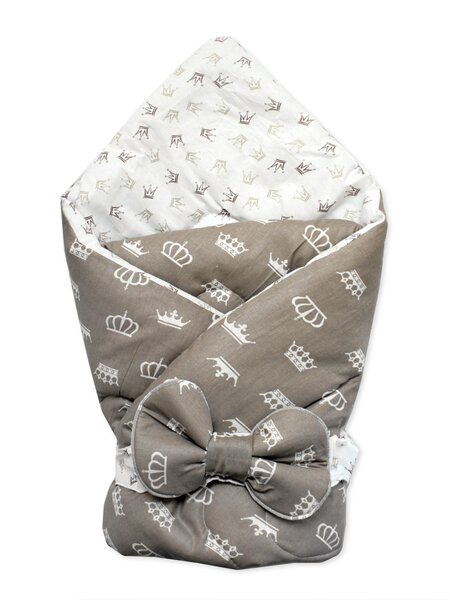 Комплект на выписку весна-осень Новорождённым Россия Белый; Коричневый Корона (фото 1)