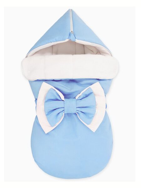 Конверт на выписку лето Новорождённым Россия Голубой Без рисунка (фото 1)