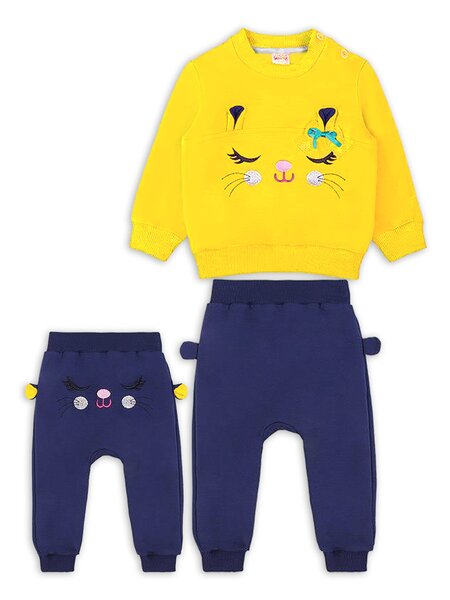 Комплект Новорождённым Bonito Жёлтый Мордочка (фото 1)