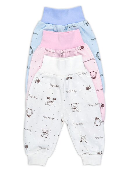Штанишки Новорождённым Россия Микс Зверята (фото 1)