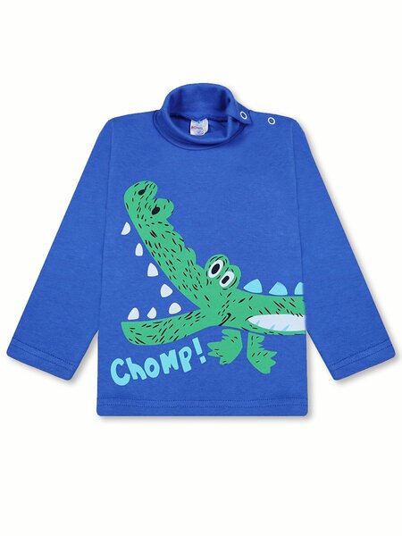 Водолазка Мальчикам Bonito Ультрамарин Крокодил (фото 1)