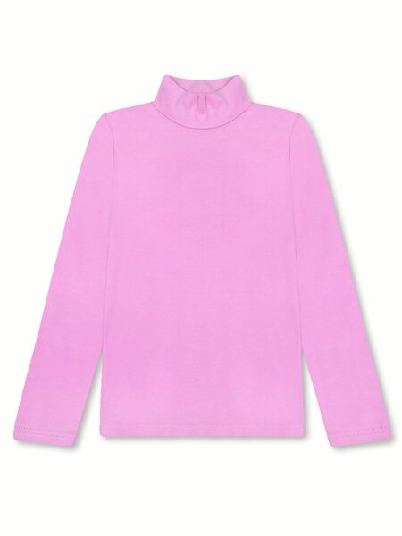 Водолазка Девочкам Bonito Розовый Без рисунка (фото 1)