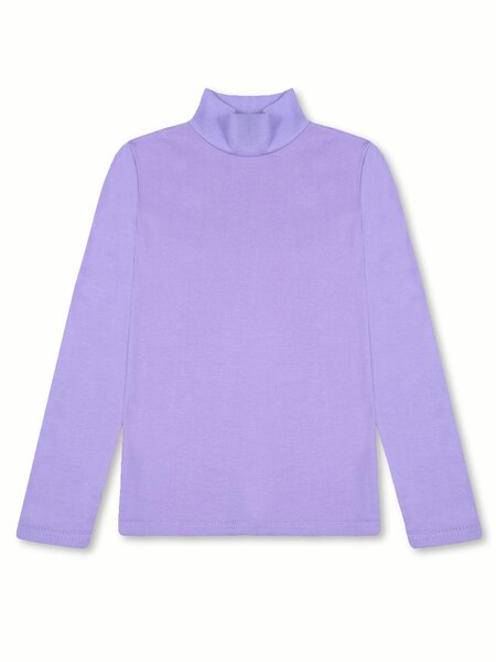 Водолазка Девочкам Bonito Сиреневый Без рисунка (фото 1)