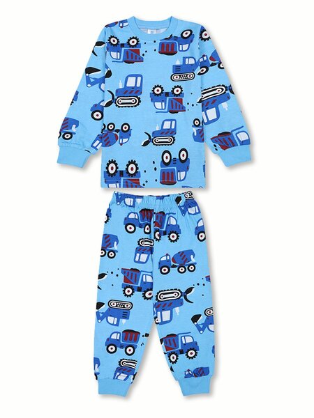 Пижама Мальчикам Bonito Голубой Техника (фото 1)
