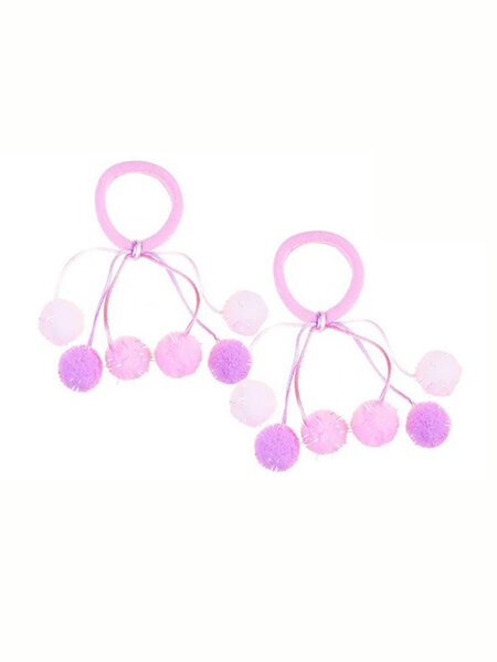 Резинка для волос, 2 шт Девочкам Baby`s joy Микс Без рисунка (фото 1)