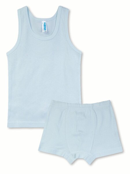 Комплект Мальчикам Takro Голубой светлый Без рисунка (фото 1)