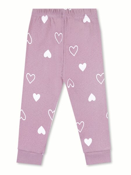 Лосины Девочкам Юлала Розовый тёмный Сердечки (фото 1)
