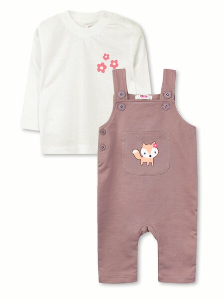 Комплект Новорождённым Takro Молочный; Кофейный Лисичка (фото 1)