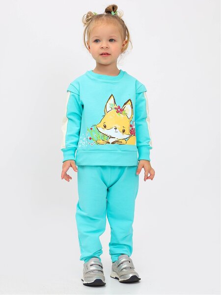 Костюм Девочкам Ивашка Голубой Лисичка (фото 1)