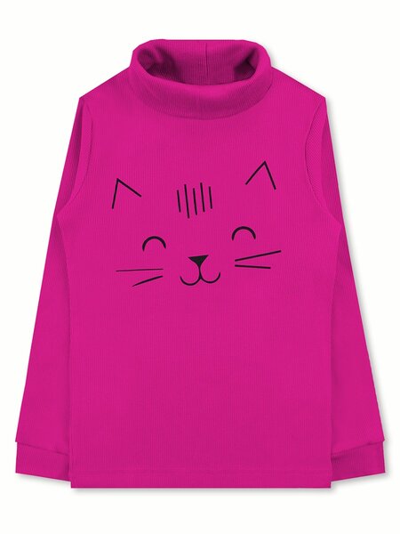 Водолазка Девочкам Юлала Малиновый Мордочка (фото 1)