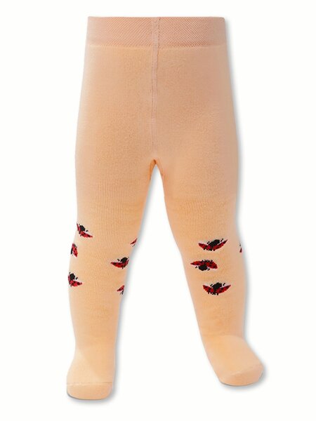 Колготки Девочкам Борисоглебский трикотаж Персиковый Божья коровка (фото 1)