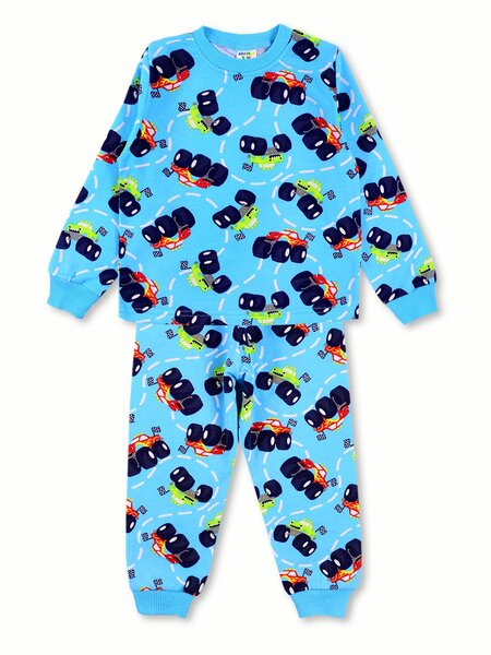 Пижама Мальчикам Узбекистан Голубой Машины (фото 1)