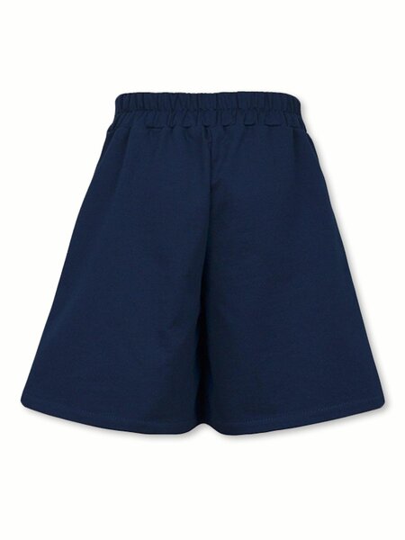 Юбка-шорты Девочкам Лунёва Чернильный Без рисунка (фото 2)