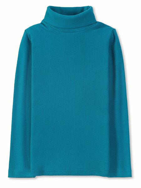 Водолазка Мальчикам Узбекистан Бирюзовый тёмный Без рисунка (фото 1)