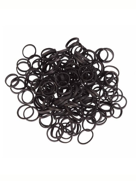 Набор резинок для волос Девочкам Baby`s joy Чёрный Без рисунка (фото 1)